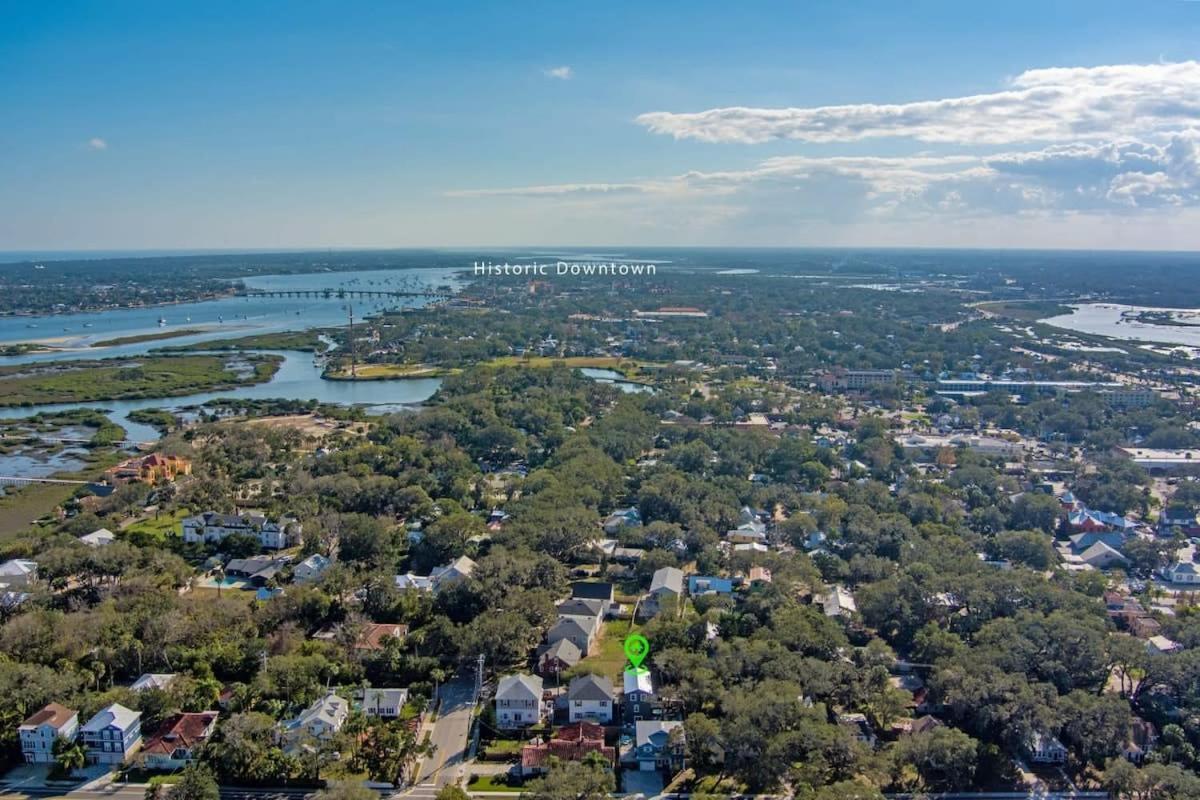 Downtown St Aug Home By Fountain Of Youth Pool Spa By Beach Add Golf Cart St. Augustine Exterior photo