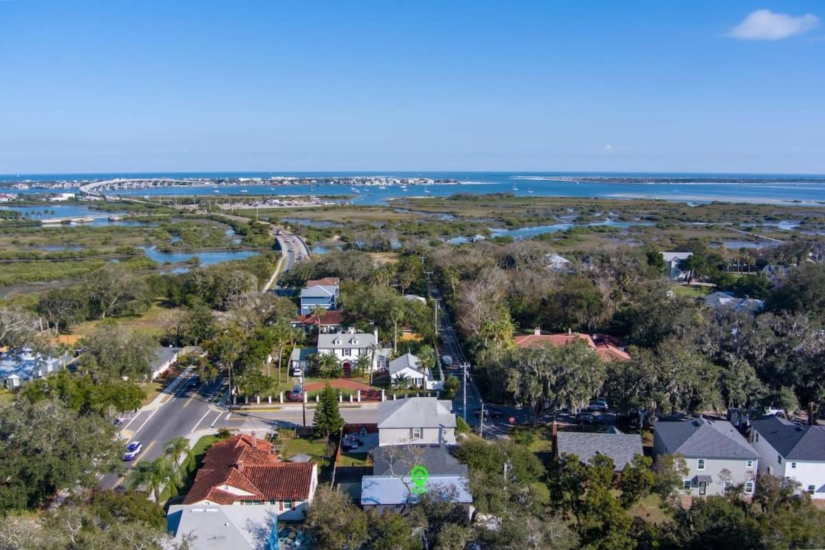 Downtown St Aug Home By Fountain Of Youth Pool Spa By Beach Add Golf Cart St. Augustine Exterior photo