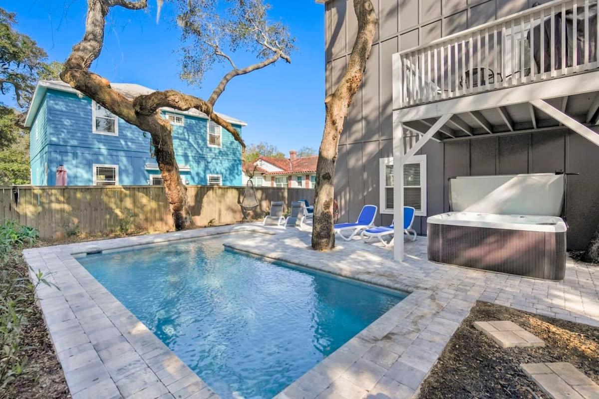 Downtown St Aug Home By Fountain Of Youth Pool Spa By Beach Add Golf Cart St. Augustine Exterior photo